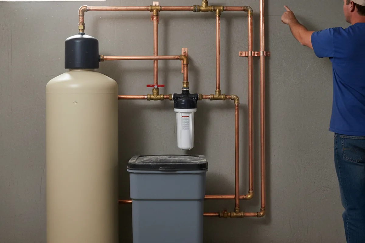 Whole-house water treatment system installed in Tuba City